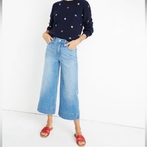 Madewell Wide-leg Crop Jeans size 24